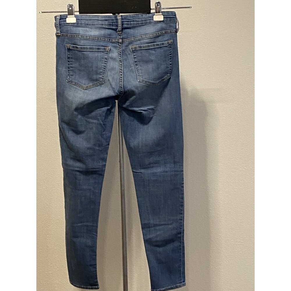 Gap 1969 Jrs./Womens Size 8 31X29(measured)  Blue Jeans Premium Super Skinny - Picture 10 of 13